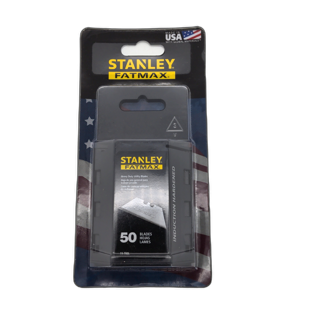 Heavy Duty Utility Blades 50pk. Stanley Fatmax