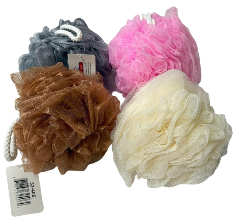 Éponge de bain 100g couleurs assorties usage intensif