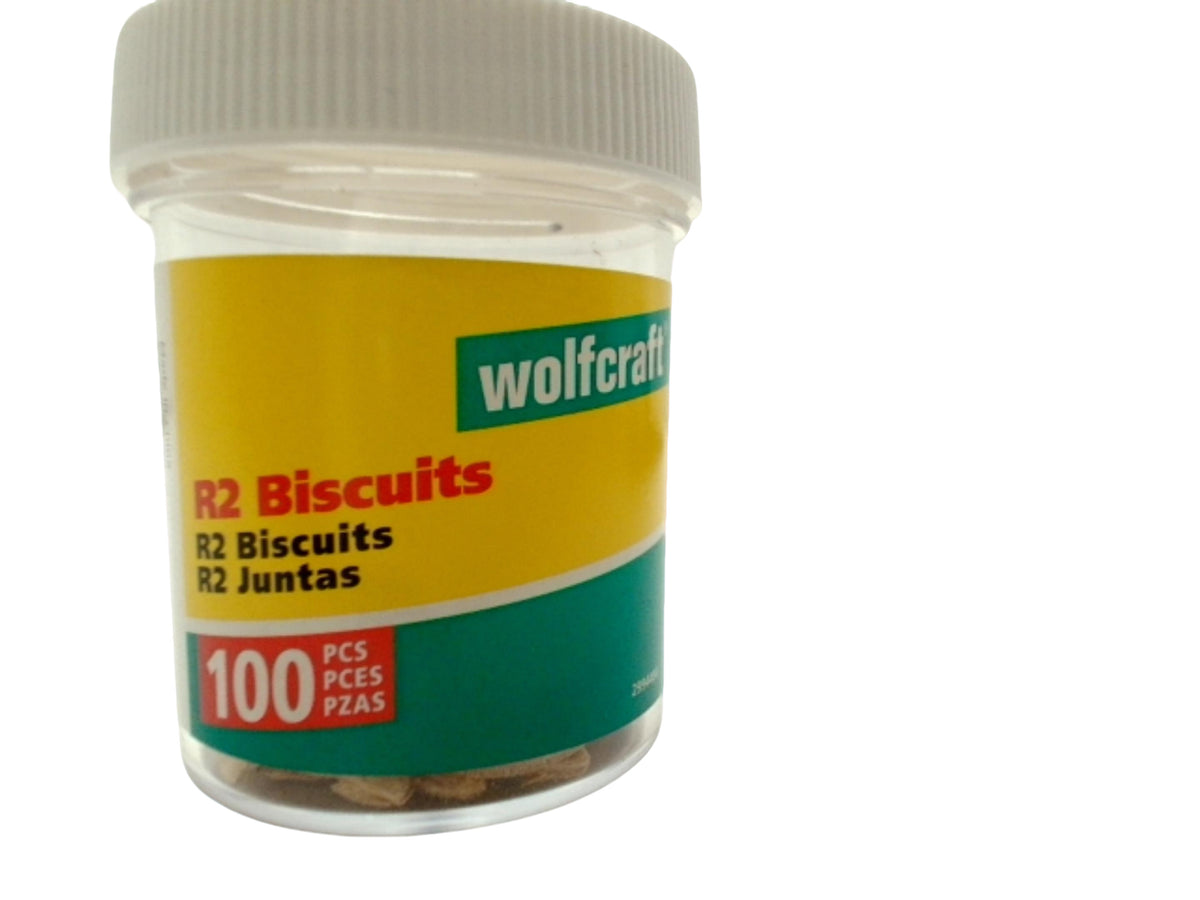 Biscuits R2 100 pièces. Wolfcraft