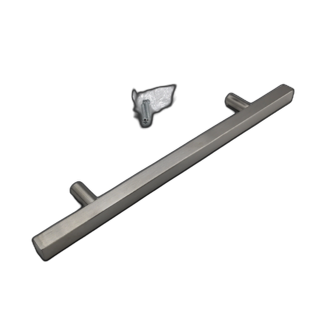 Euro Square Bar Pull 160mm Stainless Steel