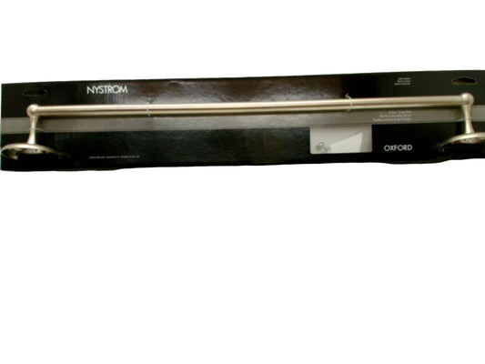 Towel Bar 24" Satin Nickel Nystrom Oxford