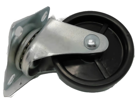 Caster Swivel 3" Plate 2-3/8" x 3" Panel Prograde