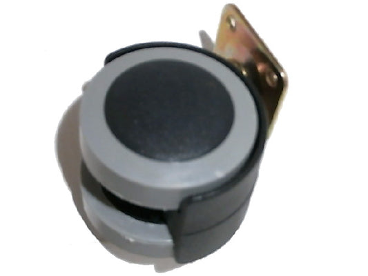 Caster 2" Twin Wheel Plate 1.5"