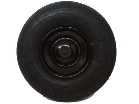 Wheelbarrow Tire w/Rim 4.00-6 5/8" 1-3/4 Hub