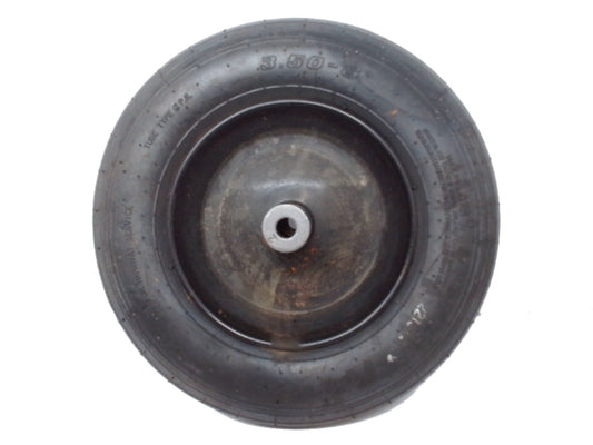 Wheelbarrow Tire w/Rim 3.50-8 5/8" 6'' Hub