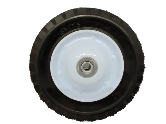 Wheel 8" x 1.75" Steel 1/2" Ball Bea 1-3/4" Centered Hub