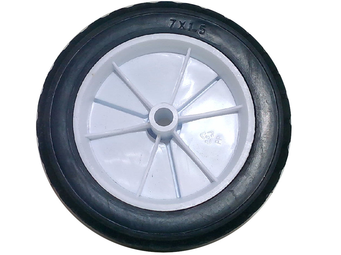 Lawnmower Wheel 7"x1.5" Plastic