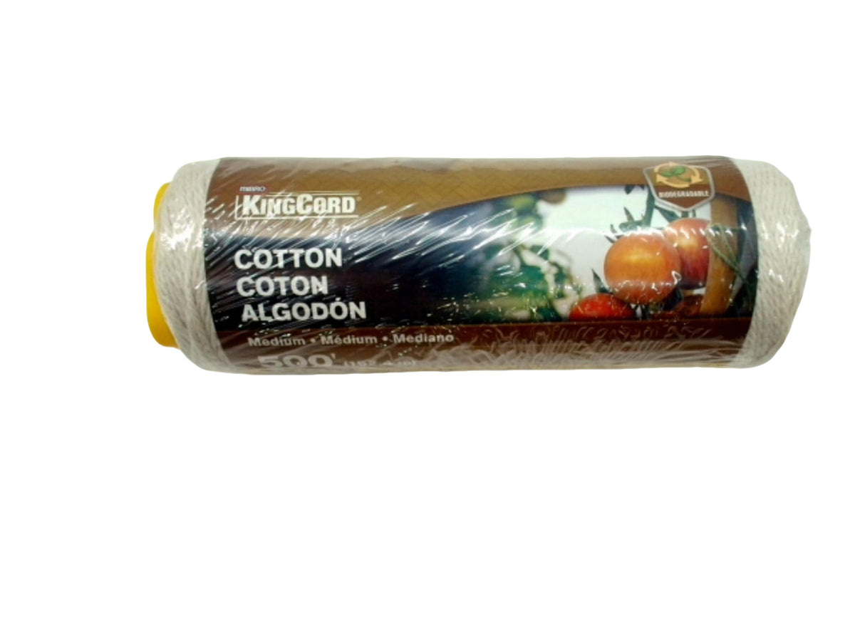 Ficelle de coton torsadée moyenne 500' Kingcord