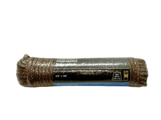 Polypropylene Diamond Braid Rope 3/8" x 100' Camo 660lb. Onward