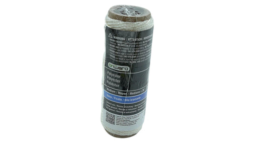 Polyester Twine Medium x 36' White Onward