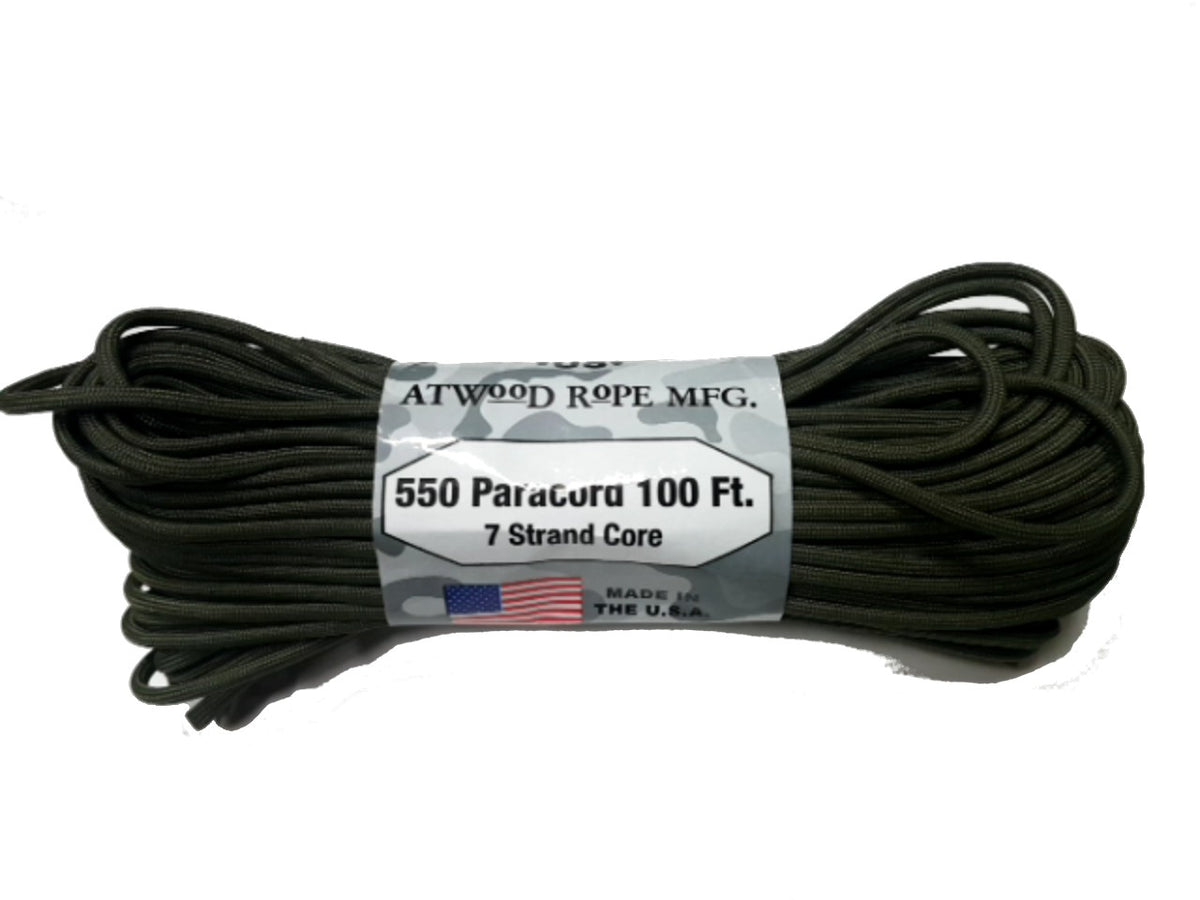 Corde Paracorde 550 30 m Camouflage Vert