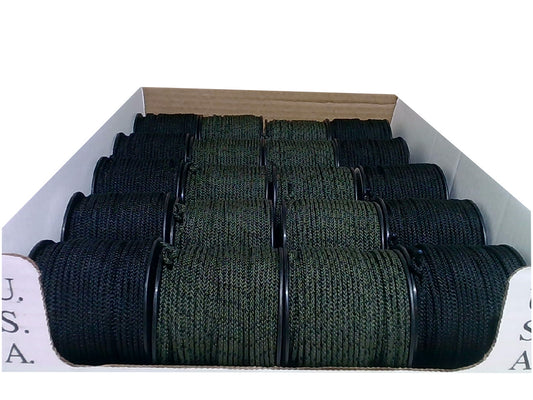 Utility Rope 1/16" X 100' Black & Camo