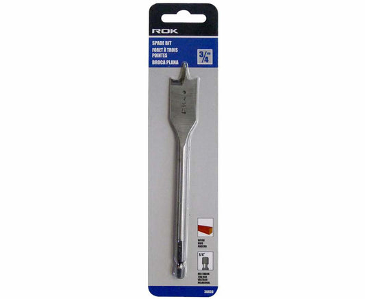 Spade drill bit 3/4 x 6 inch