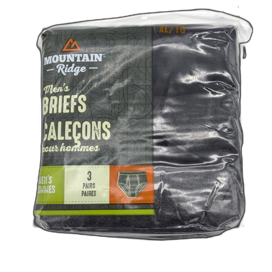 Men's Briefs 3pk. XL Mountain Ridge