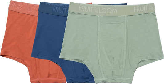 Trunks Men's Boxers 3pk. Small Assorted Colours Fruit Of The Loom