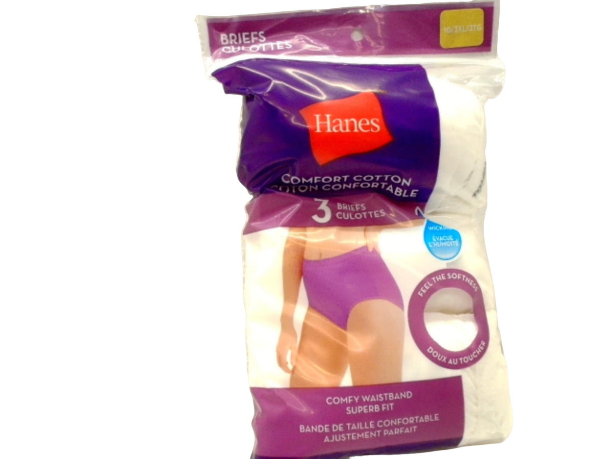 Lot de 3 slips féminins Hanes T. 3XL