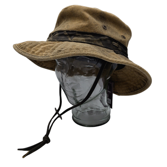 Scala Bend Boonie Hat Brown Assorted Sizes