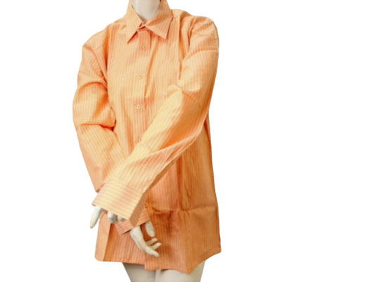 Jason Alexander Long Sleeved Shirt Medium Sherbet (or 2/$9.99