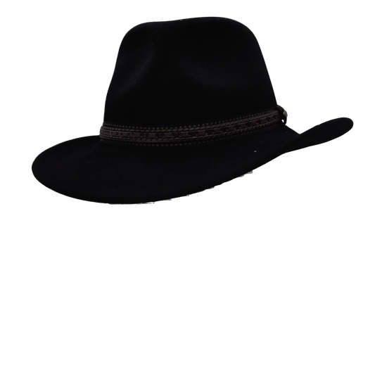 Scala Men's San Antonio Wool Felt Outback Hat Assorted Sizes