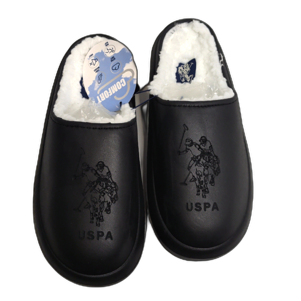 Men's Slippers Memory Foam Ass't Sizes Polo Assn