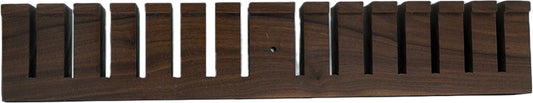 Block Belt Hanger Walnut Holds 17 Belts Houndsbay - Additional View