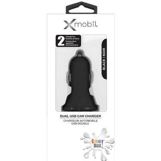 Dual USB Car Charger 2.1A Xmobil - Additional View