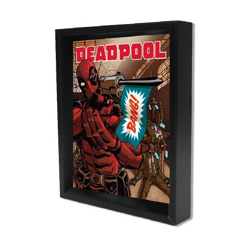 Shadow Box 3D Lenticular 8" x 10" Marvel Assorted - Additional View