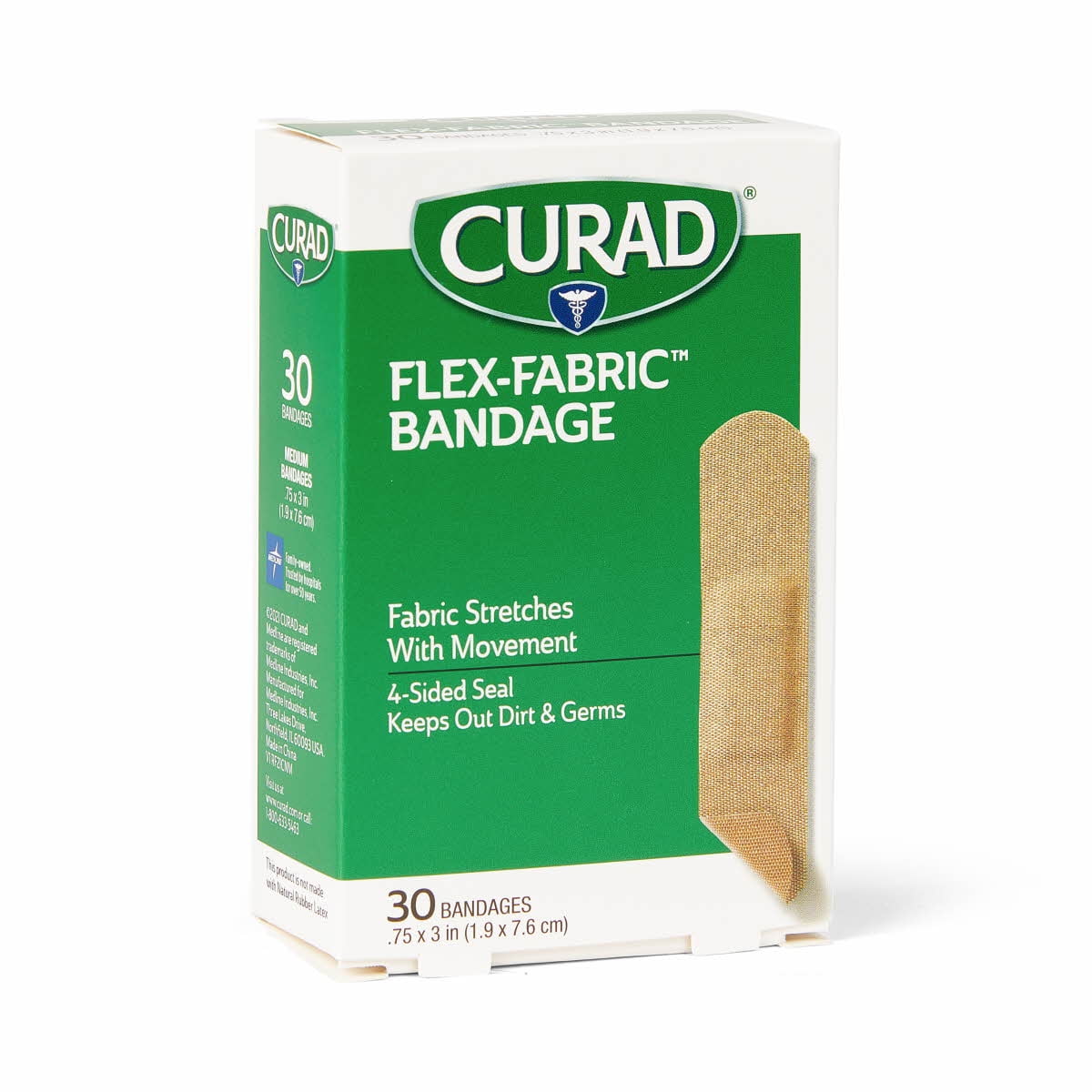 Bandages Flex Fabric 30pk. Curad - Additional View
