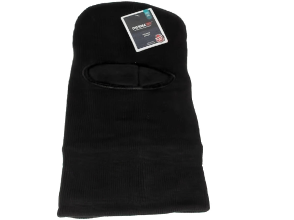 Face Mask Men's Fleece Lined Black Thermaxx