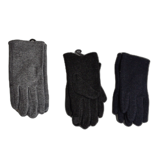 Fleece Gloves W/ Touch Finger Assorted Colours Fine Quality