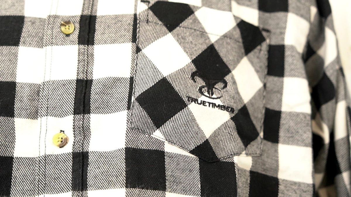 Flannel Plaid Shirt Truetimber Assorted Colours & Sizes (ENDCAP) - Additional View