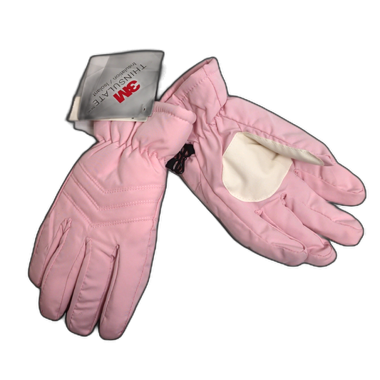 Kid's Gloves Large/xl Pink Thinsulate