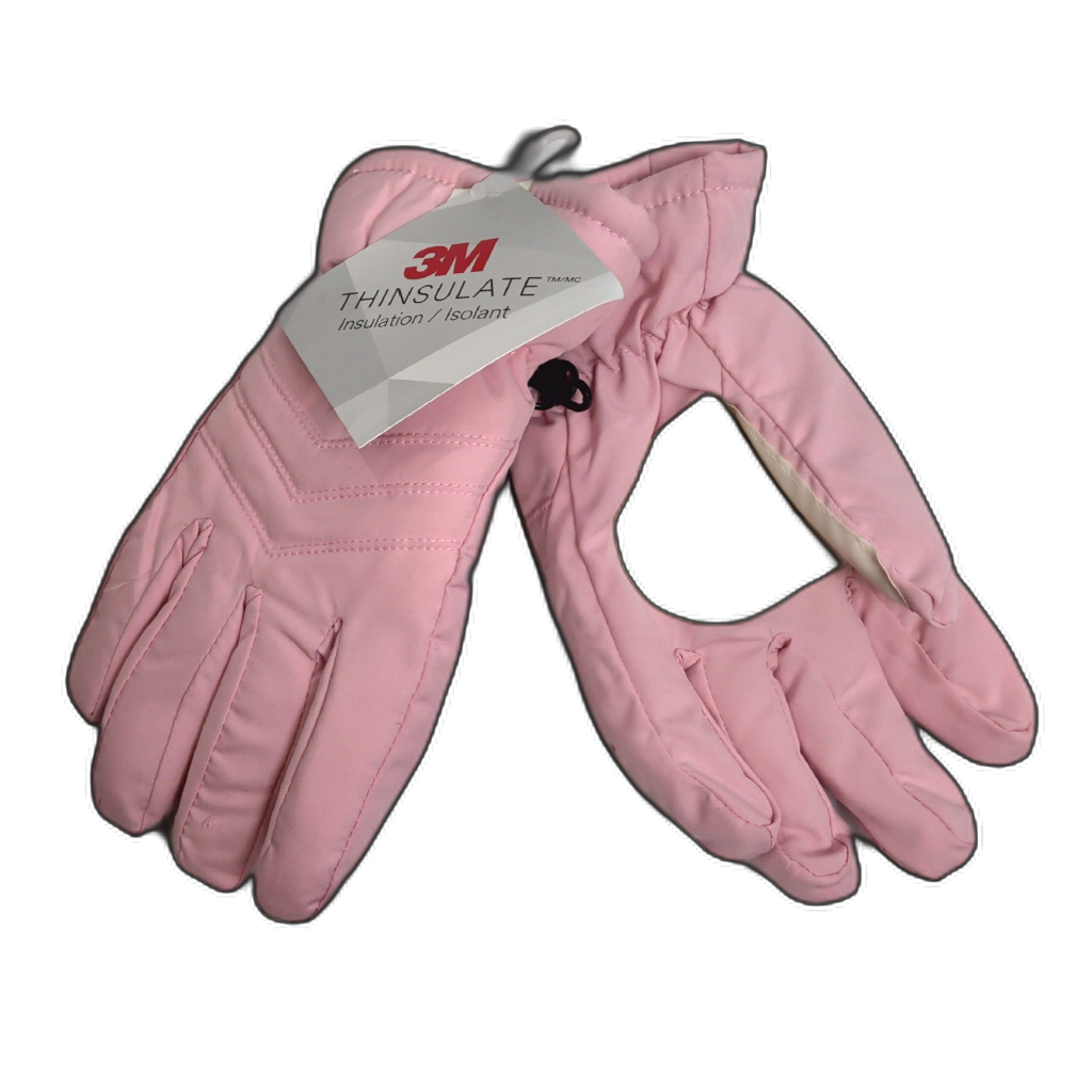 Kid's Gloves Small Pink Thinsulate