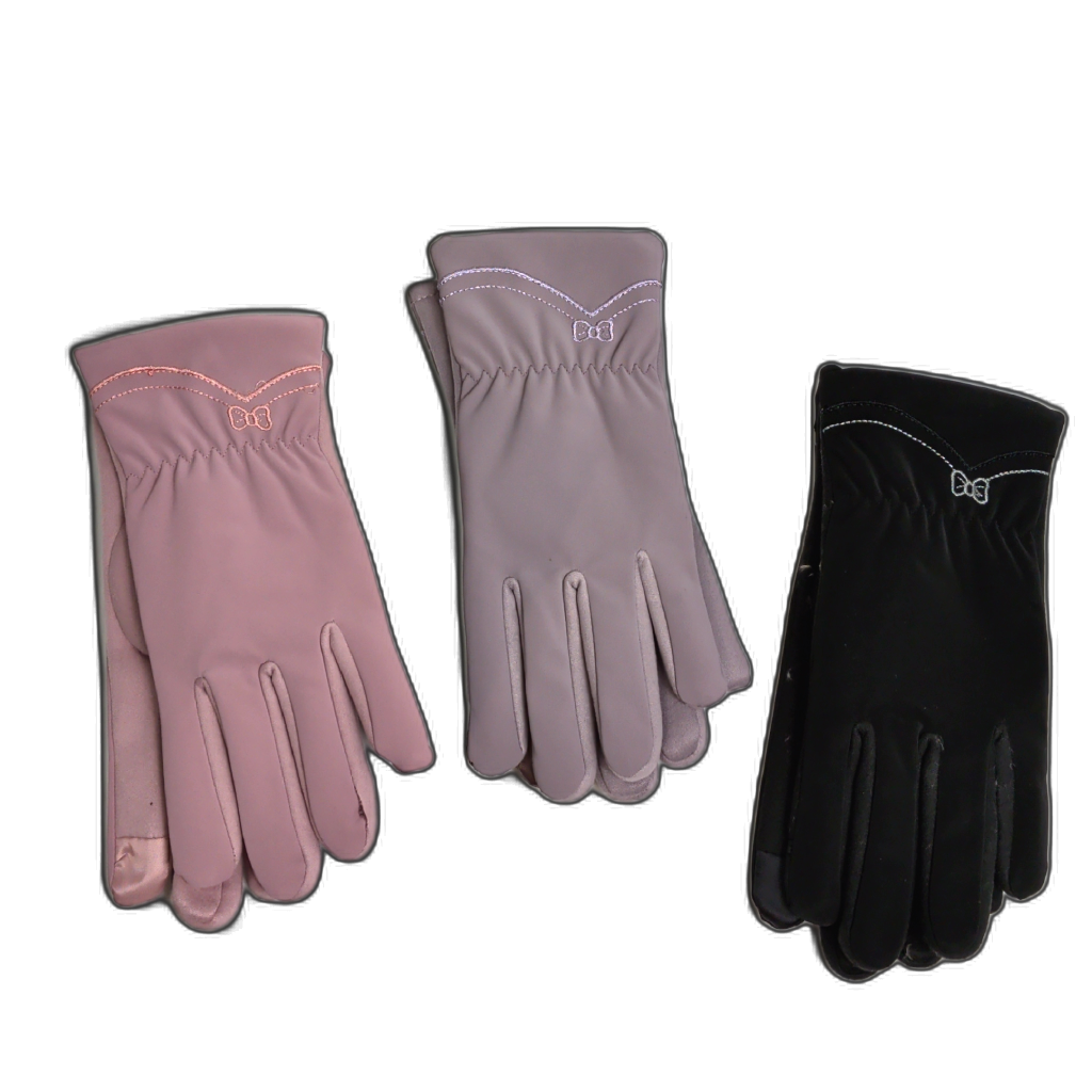 Ladies Gloves Cindy Claire Assorted Colours One Size - Sold Seperately