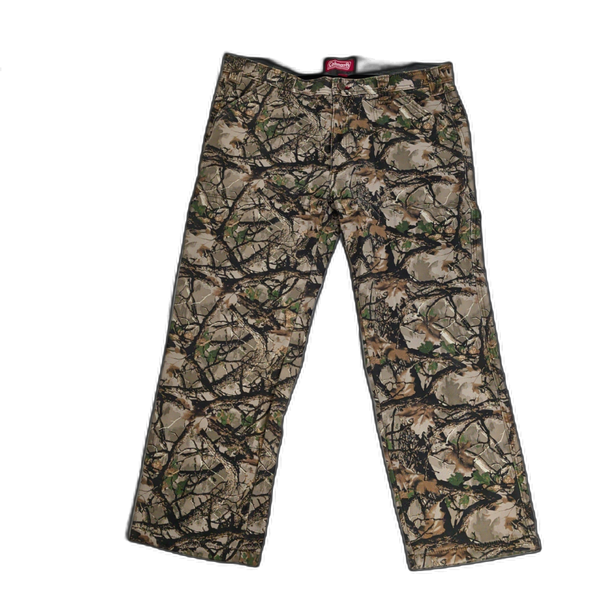 Lined Camo Hunting Pants Ass't Sizes Coleman