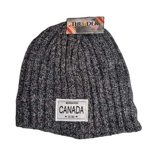 Winter Beanie Hat Grey Mountain Wear Canada