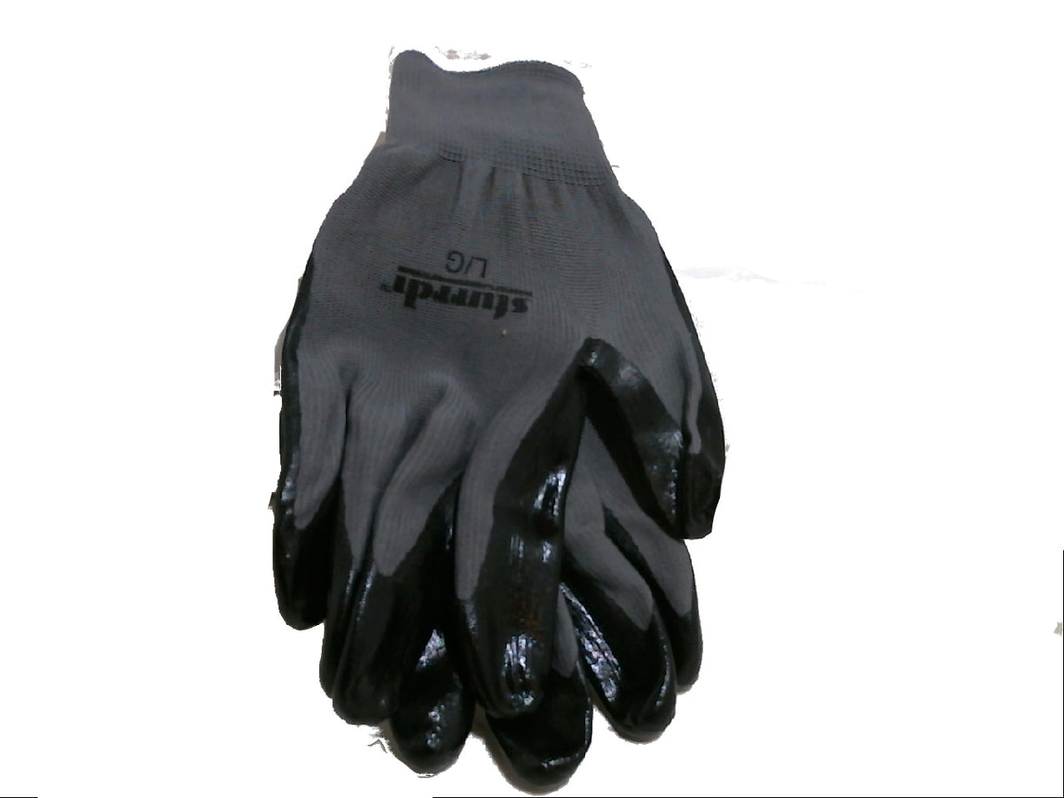 Work Gloves Nitrile Dipped Large (Or 12/$14.99)
