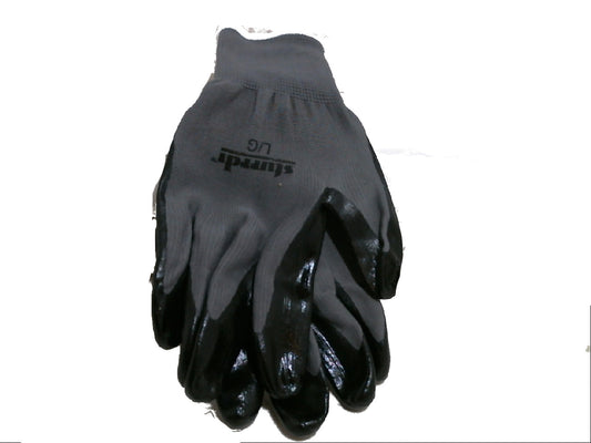 Work Gloves Nitrile Dipped Large (Or 12/$14.99)