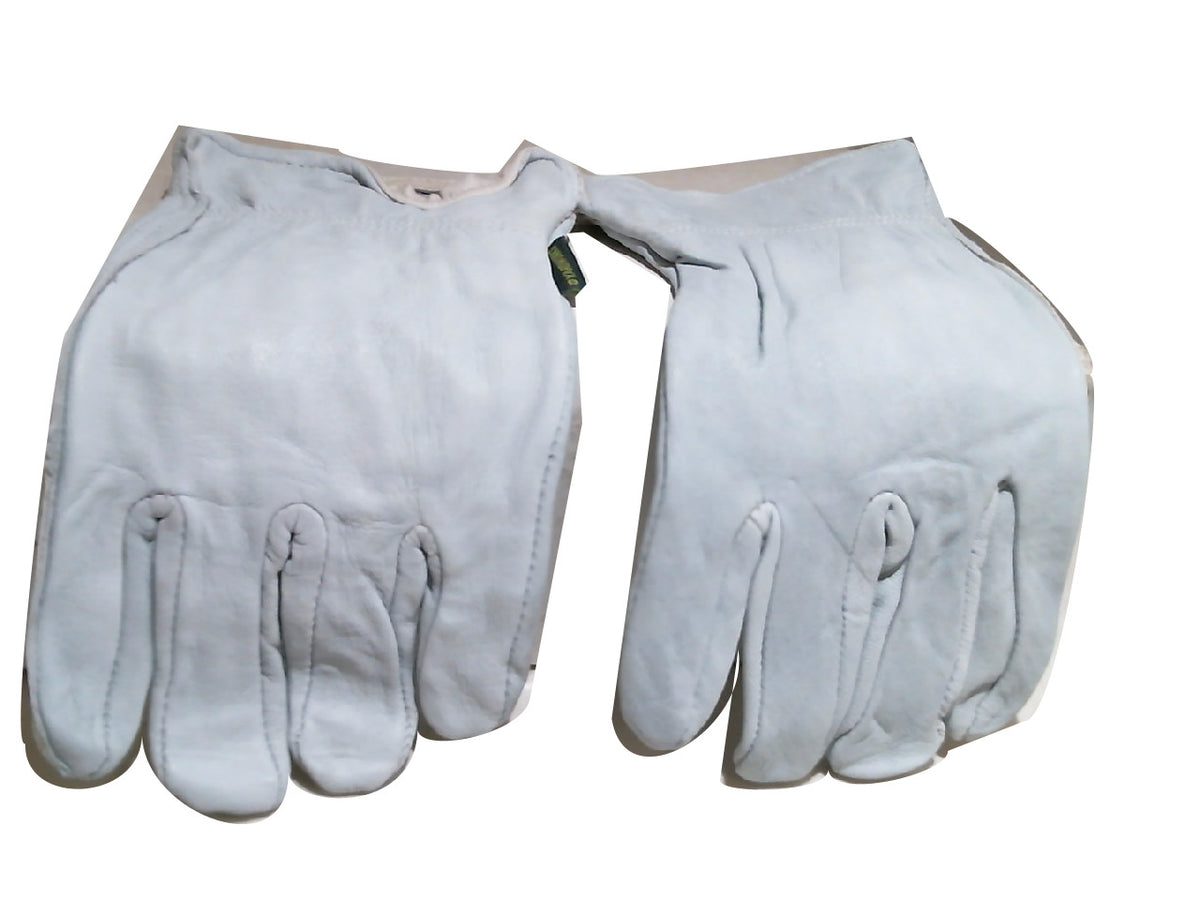 Work Gloves Grey Driver Goatskin Large (PROMO)