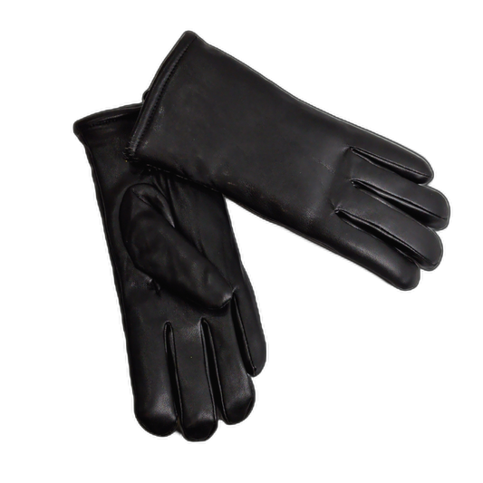Ladie's Pu Gloves Black Assorted Sizes