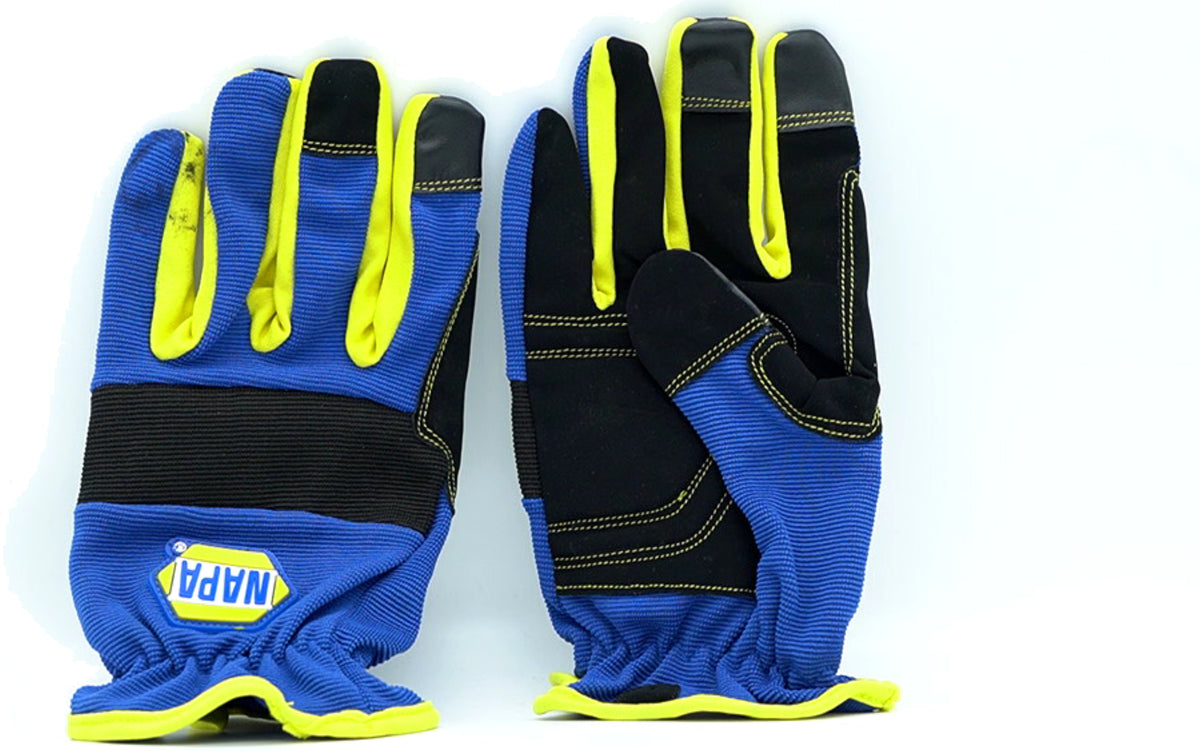 Utility Gloves Large Blue/Yellow w/Touchscreen Technology Napa