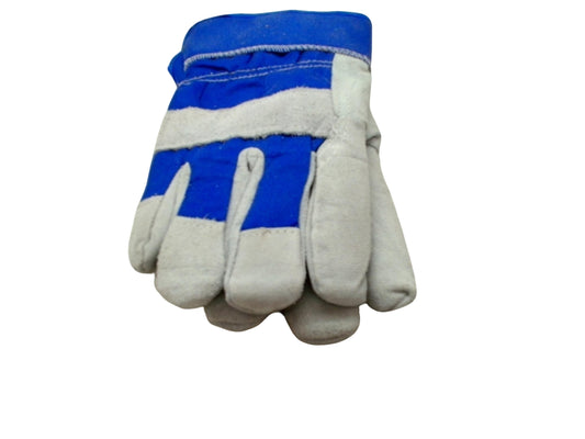 Winter Fur Leather Work Gloves