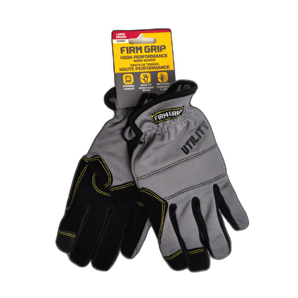 High Performance Work Gloves Large Firm Grip