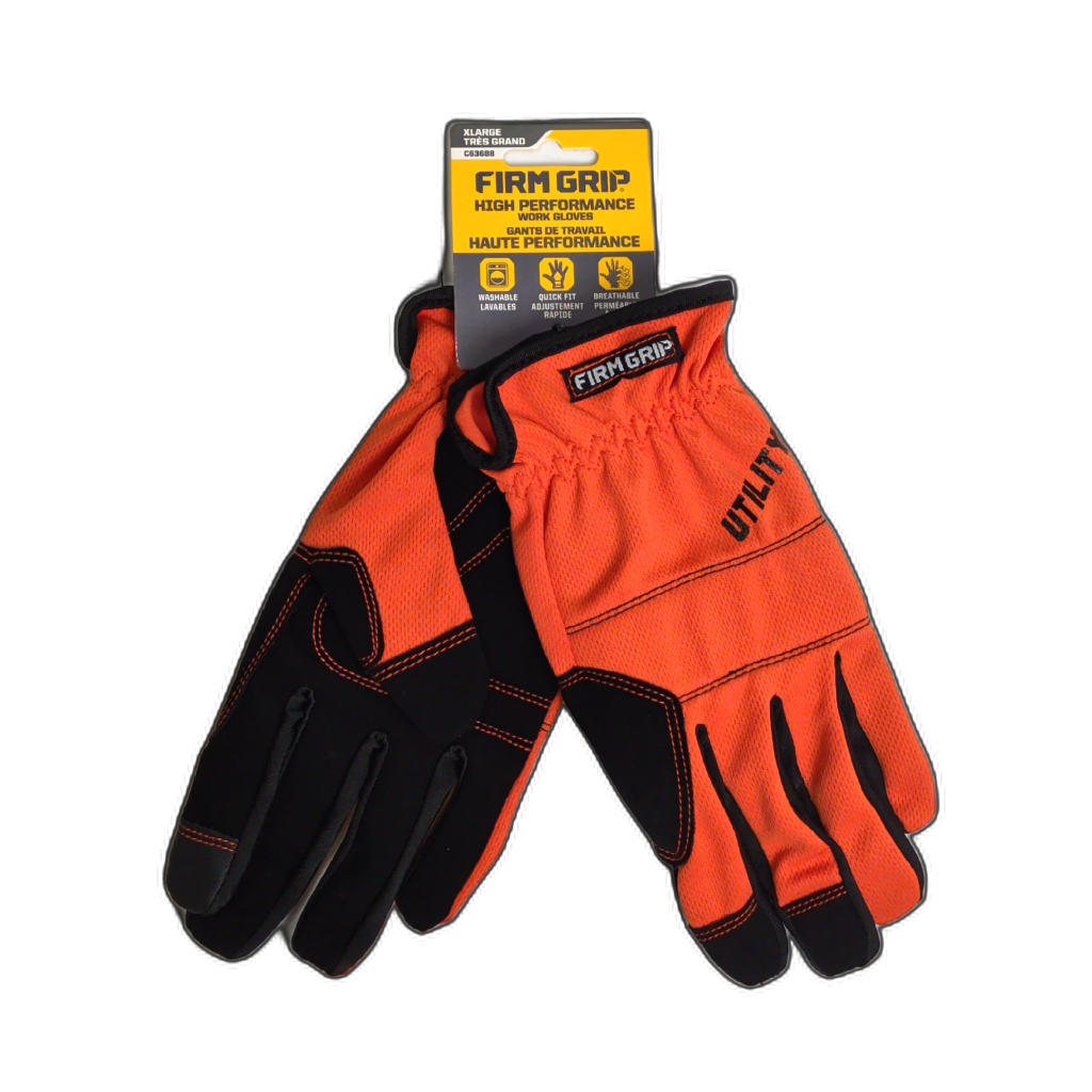 High Performance Work Gloves XL Firm Grip
