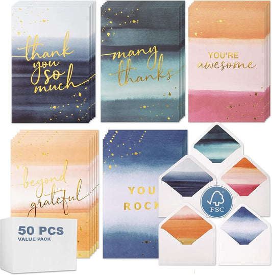Appreciation Cards 50pk. Vns Creations
