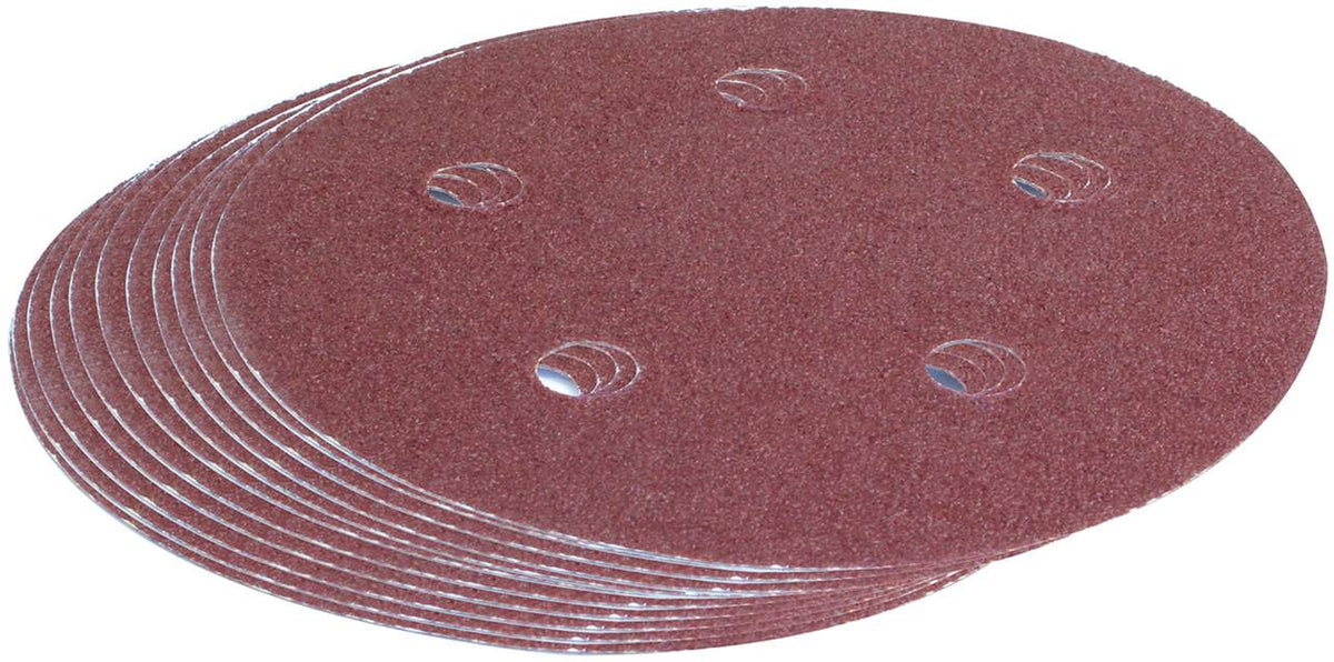 Sanding disc 5 inch 10 pc 80 grit hook and loop