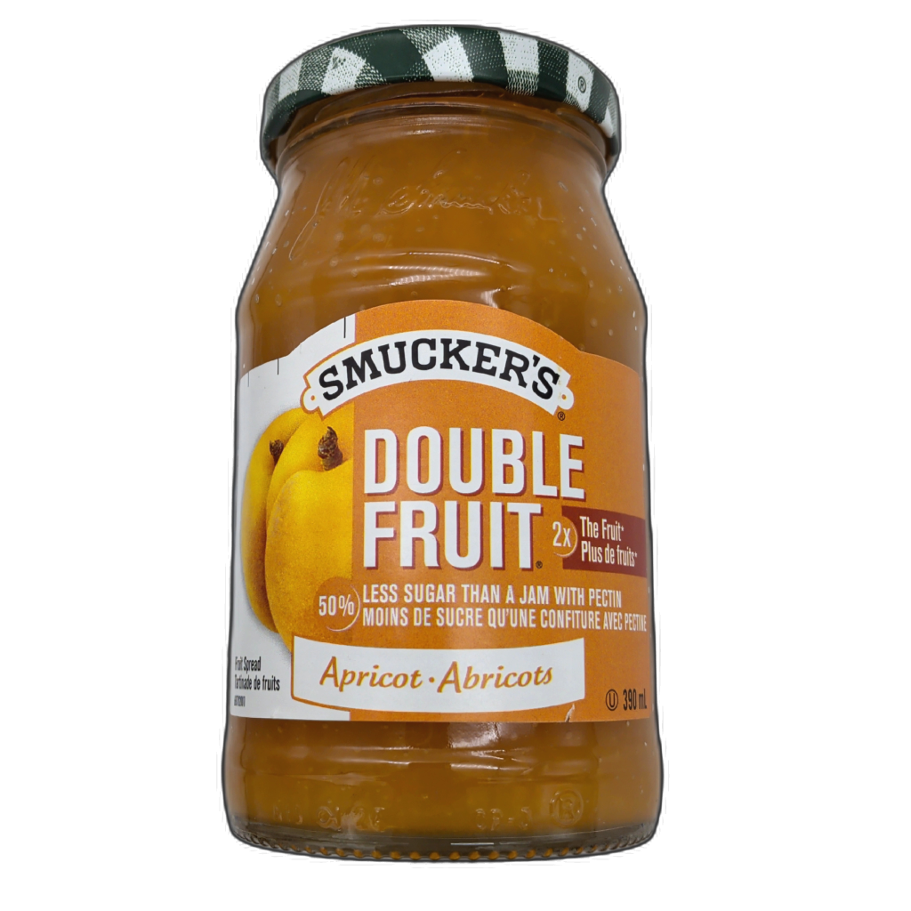 Apricot Fruit Spread Double Fruit 390mL Smucker's