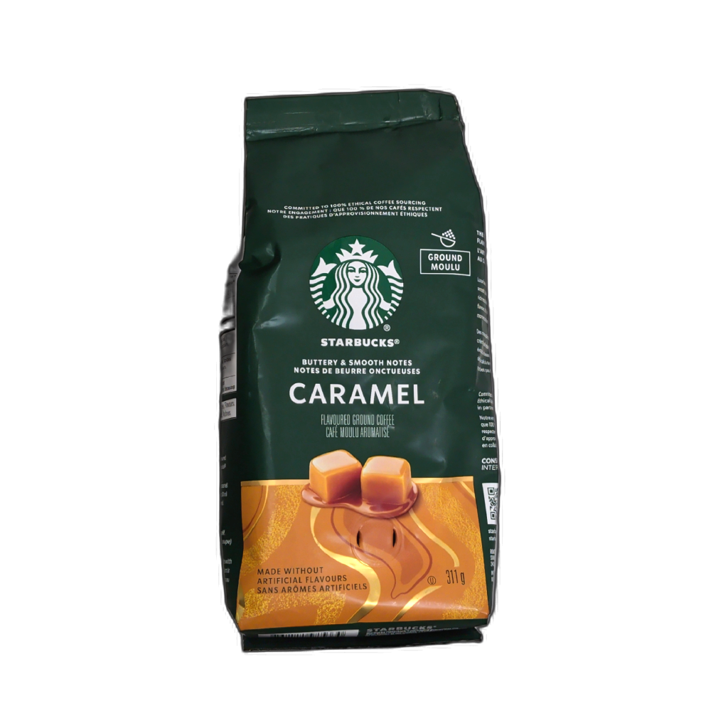 Ground Coffee Caramel Flavour 311g. Starbucks
