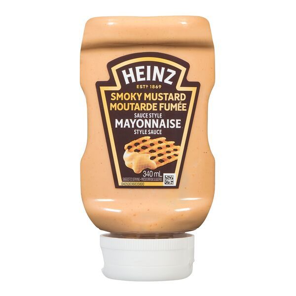 Heinz Smoky Mustard Style Mayonnaise 340mL