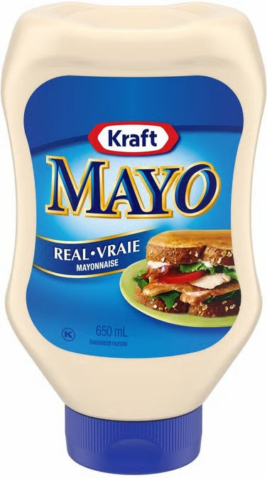 Kraft Real Mayonnaise 650mL